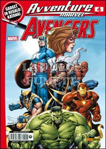 MARVEL ADVENTURES #     4 - AVVENTURE MARVEL: AVENGERS 4